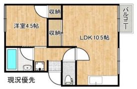 プレジール加茂Aの間取り画像