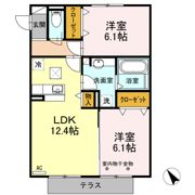 セジュール・フーキCの間取り画像