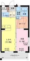 ハイド パークの間取り画像