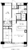 ロンディネ調布の間取り画像
