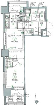 RELUXIA府中の間取り画像