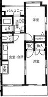 メゾン輝水の間取り画像