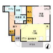 プラシード Ⅱの間取り画像