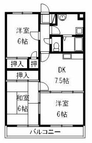 オークヒル関根の間取り画像