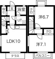 ブルームビュートIIIの間取り画像