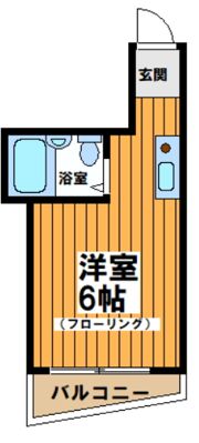 クボタマンションの間取り画像