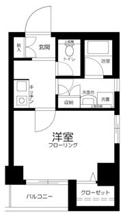 ローズマンションミヤハラの間取り画像