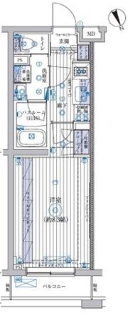 ブライズ高井戸DUEの間取り画像