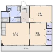 アビタシオン松葉の間取り画像