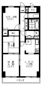 ロイヤルシラコの間取り画像