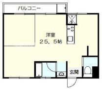 汐見台団地 1413号棟の間取り画像