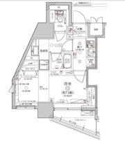 ディアレイシャス北千住の間取り画像