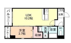 amayer troisの間取り画像