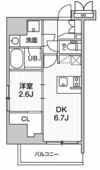 SYFORME大井町Ⅱの間取り画像