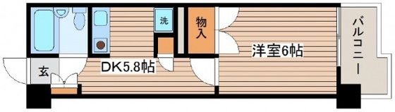 ロイヤルOSの間取り画像