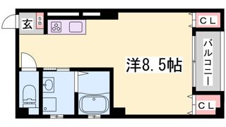 プラーフ羽坂の間取り画像