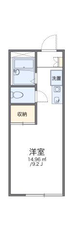 レオパレスボヌールの間取り画像