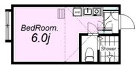 ユナイト弘明寺ジャン＝パオロの間取り画像