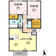 ルピナIWAIの間取り画像