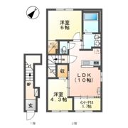 シャルールの間取り画像