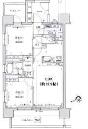 クリオ奥浅草の間取り画像