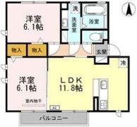 カトレアの間取り画像