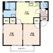 ビューハイツの間取り画像