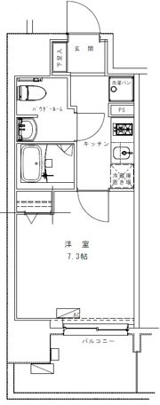 GENOVIA浅草Ⅶの間取り画像