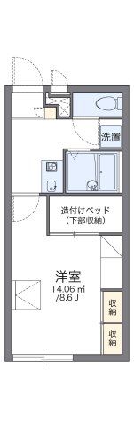 レオパレスエクセレントの間取り画像