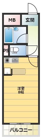 サニークレスト南林寺の間取り画像