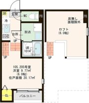 ルーエ町南の間取り画像