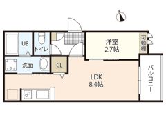 Regalest-Smart 大学病院の間取り画像