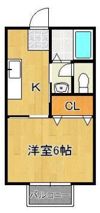 ビーライン菜園場の間取り画像