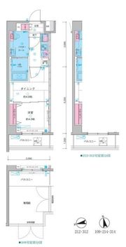 ガリシア中野新井薬師の間取り画像