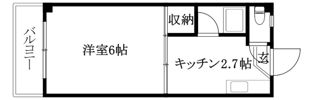 福田マンションの間取り画像