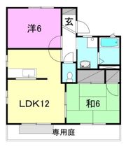フォレストガーデンC棟の間取り画像