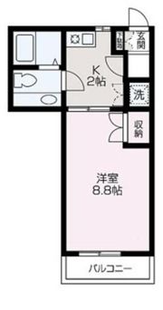 キャトルセゾン志木の間取り画像