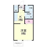 半田ビレッジ6号棟の間取り画像