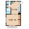 リバーハイツⅡの間取り画像