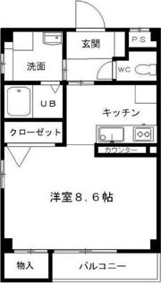 カーサ オグリの間取り画像