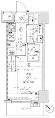 イアース横濱関内の間取り画像