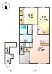 ファミーユコートの間取り画像