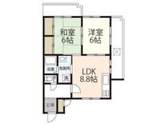 ハーモニーHIRAKIの間取り画像