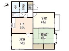 シャルム矢野東の間取り画像