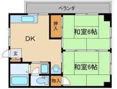 メサキビルの間取り画像