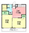 フローラルマンションの間取り画像