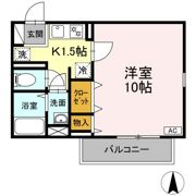 パークサイドコートの間取り画像