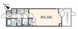 フェルテ中野の間取り画像