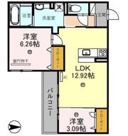 エタニティ蔵人の間取り画像