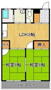 コーポ順の間取り画像